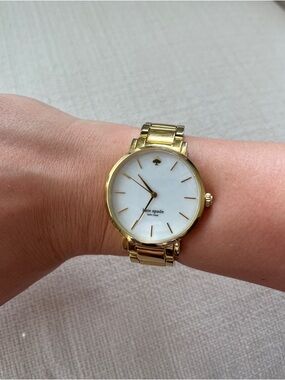 kate spade gold watch